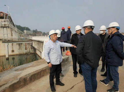 王志宏帶隊開展歲末年初水利安全生產重大隱患專項整治督導檢查