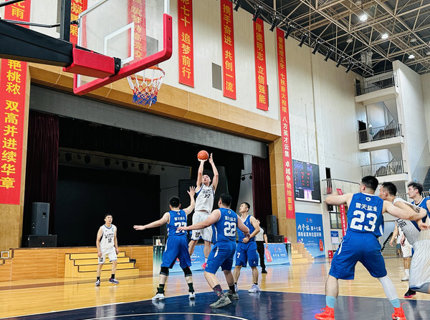 【第十七屆省直籃球賽快訊】公司籃球隊(duì)首戰(zhàn)告捷