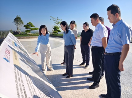 陳印輝帶隊赴廣西大藤峽公司和右江公司調研學習