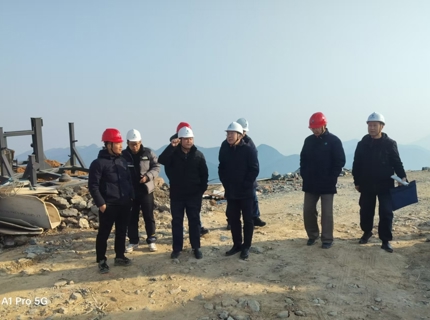 徐磊帶隊檢查公司風電項目安全生產工作